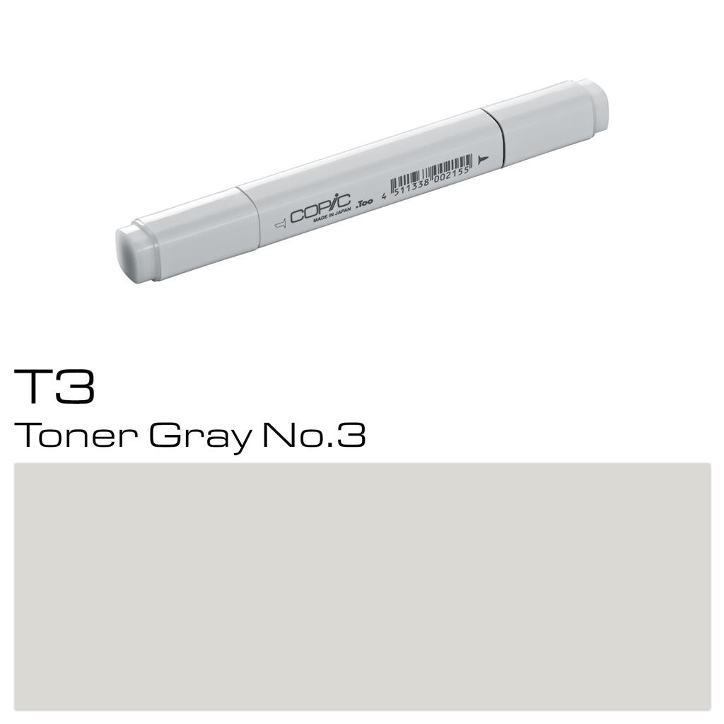 Copic Classic Marker Pen Toner Gray No. 3 (T3)