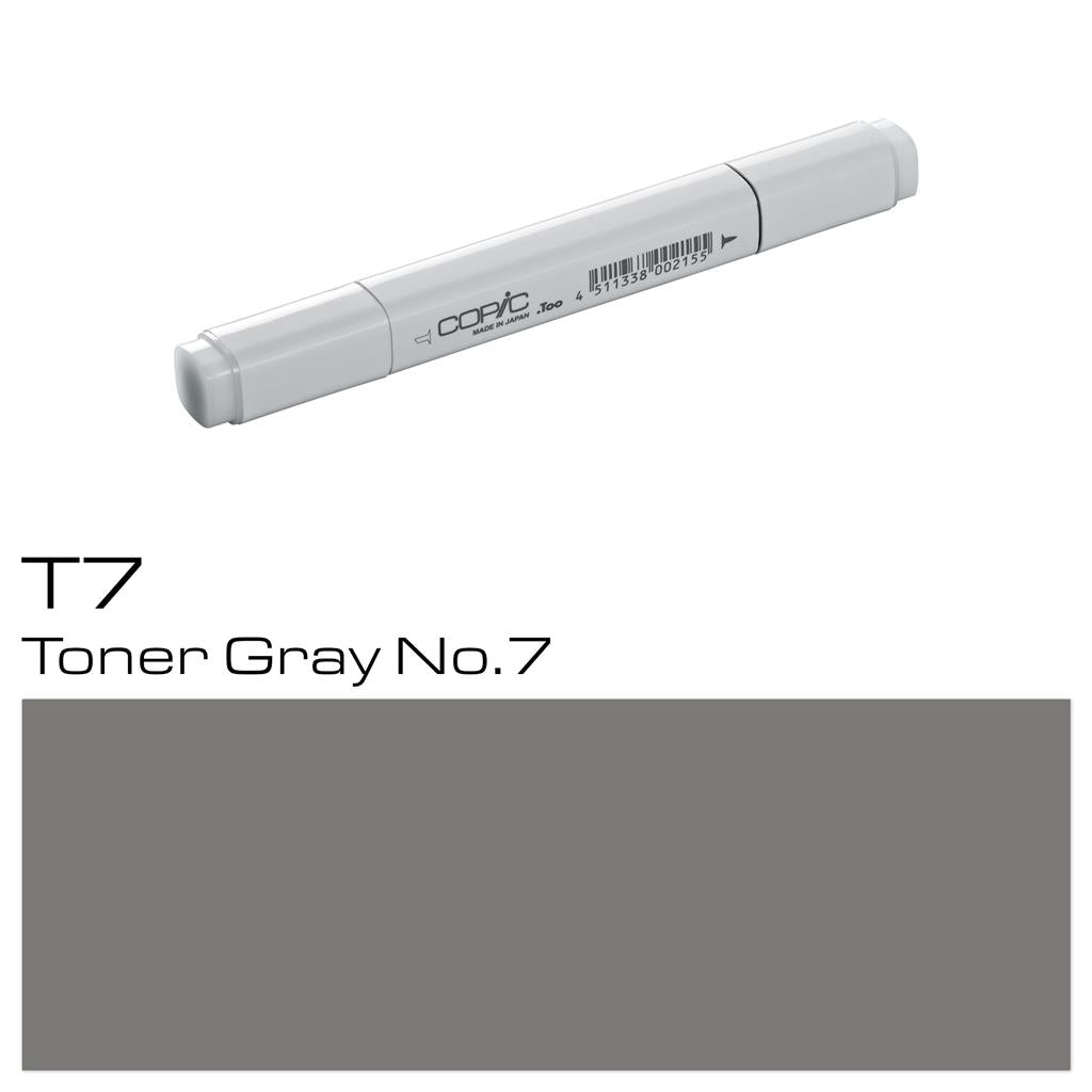 Copic Classic Marker Pen Toner Gray No. 7 (T7)