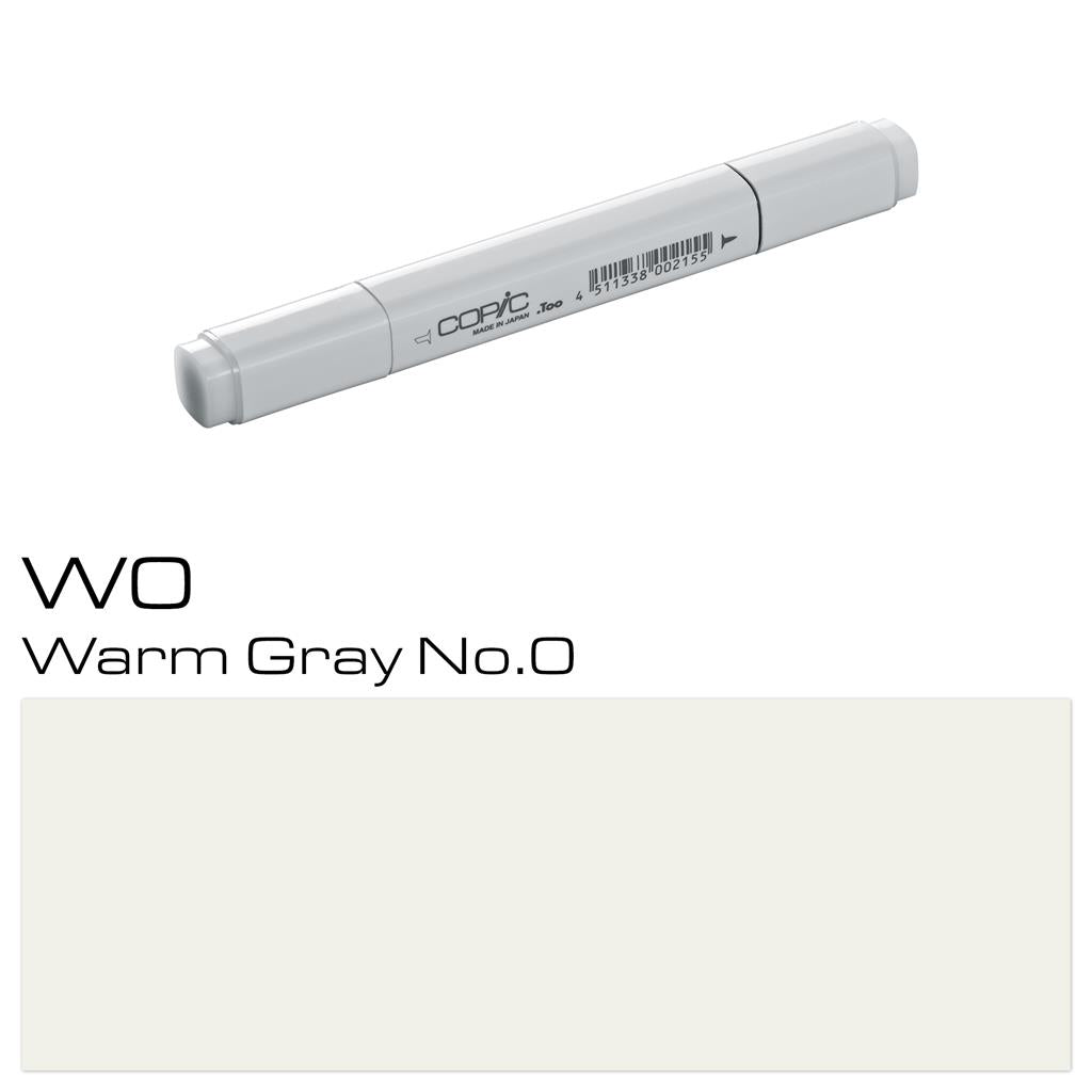Copic Classic Marker Pen Warm Gray No. 0 (W0)