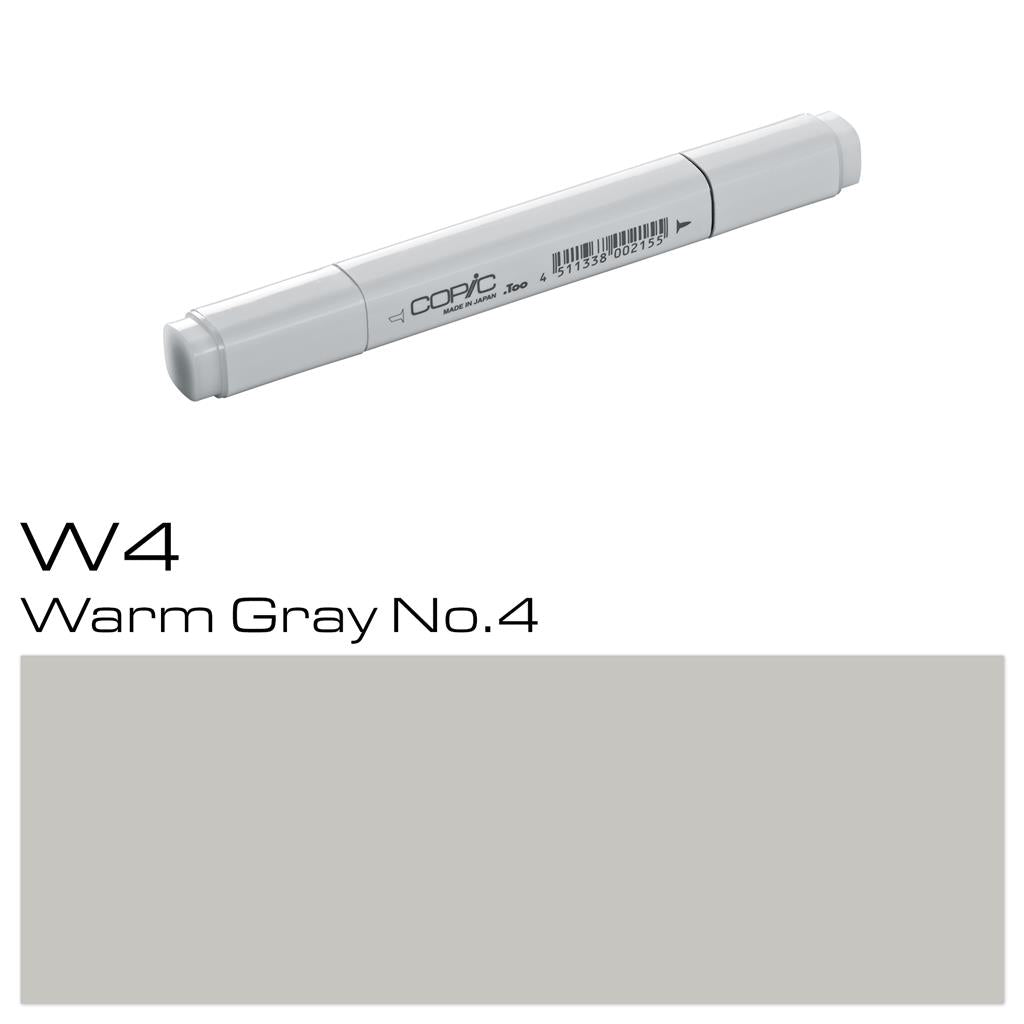 Copic Classic Marker Pen Warm Gray No. 4 (W4)