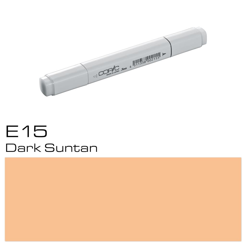 Copic Classic Marker Pen Dark Suntan (E15)
