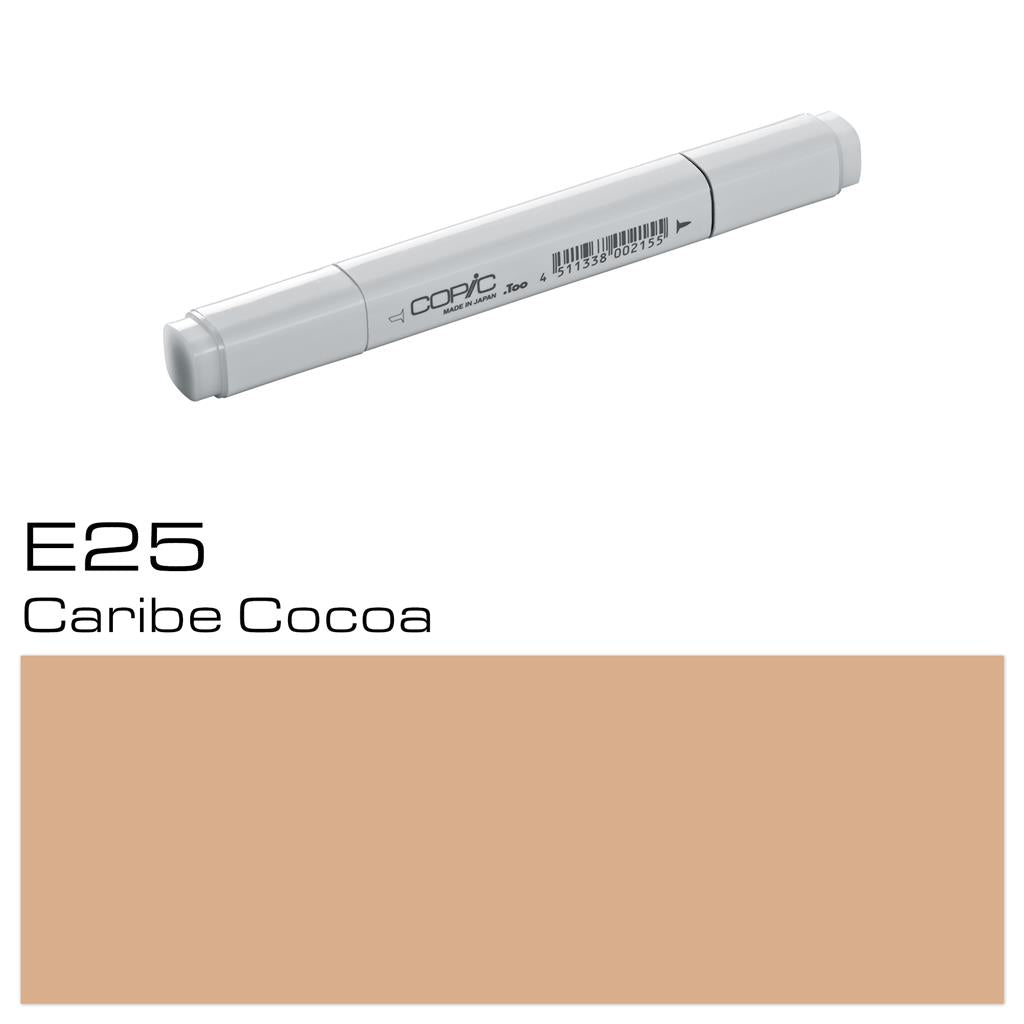 Copic Classic Marker Pen Caribe Cocoa (E25)