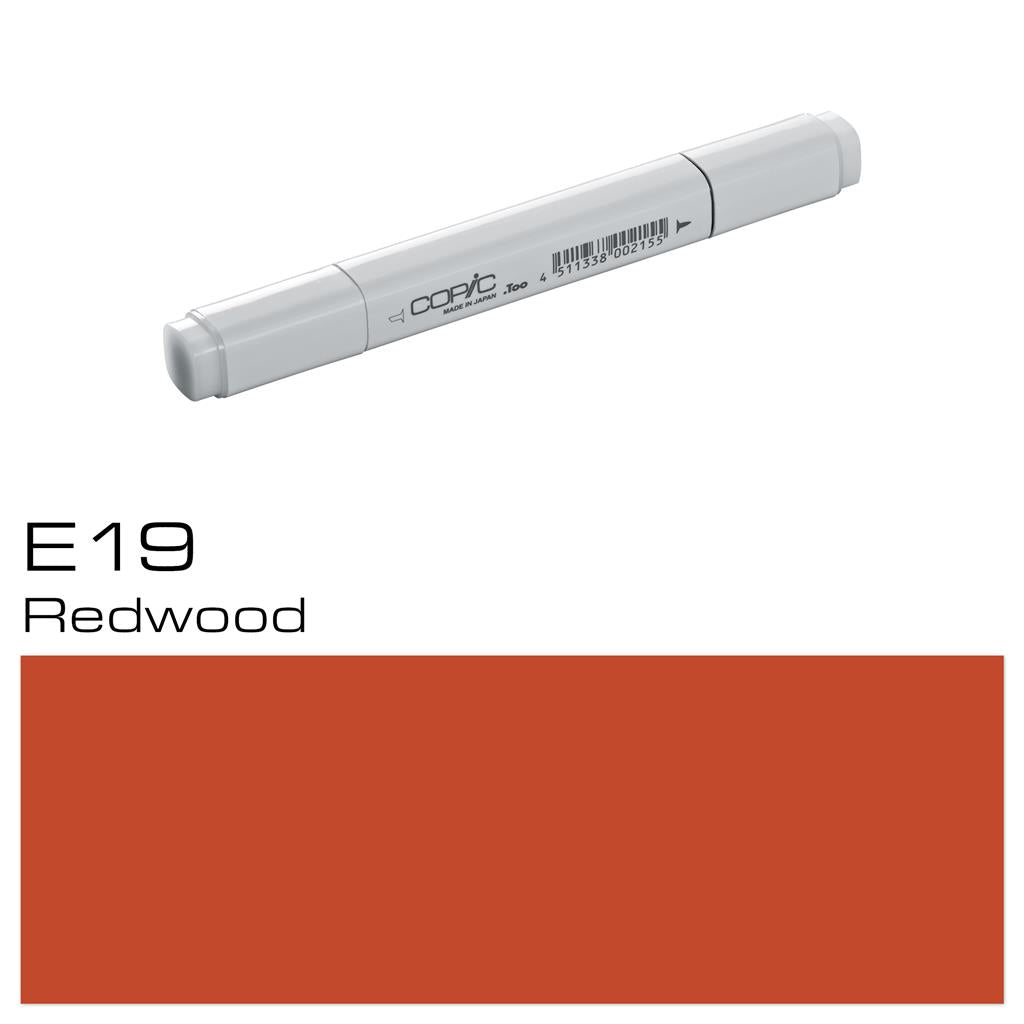 Copic Classic Marker Pen Redwood (E19)