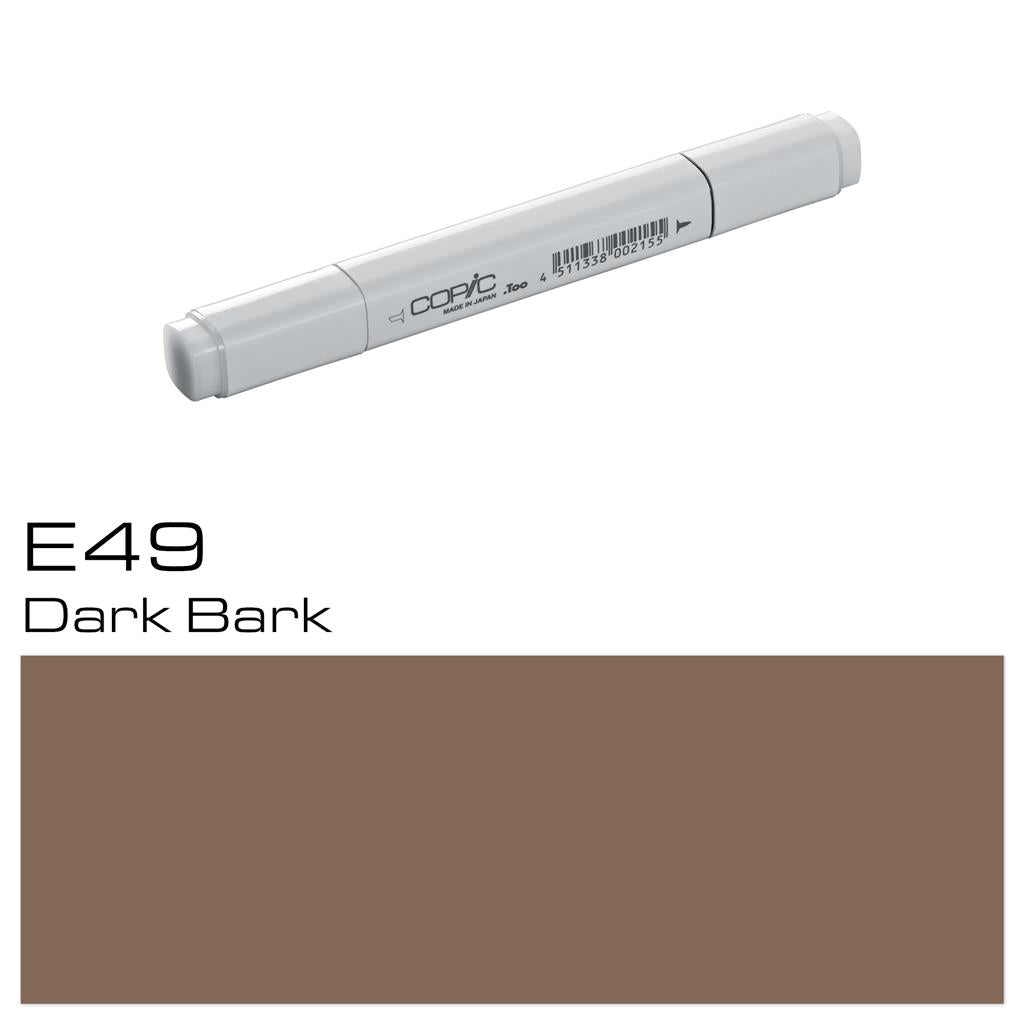 Copic Classic Marker Pen Dark Bark (E49)