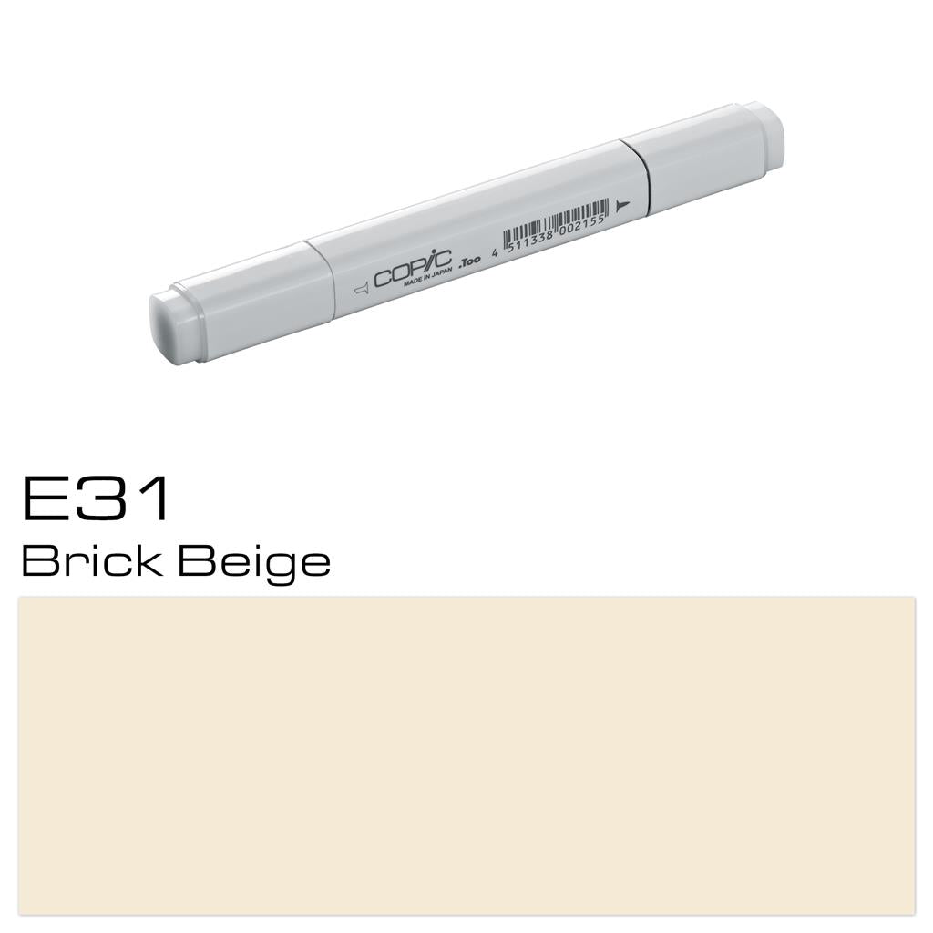Copic Classic Marker Pen Brick Beige (E31)