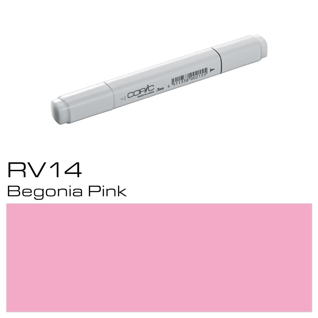 Copic Classic Marker Pen Begonia Pink (RV14)