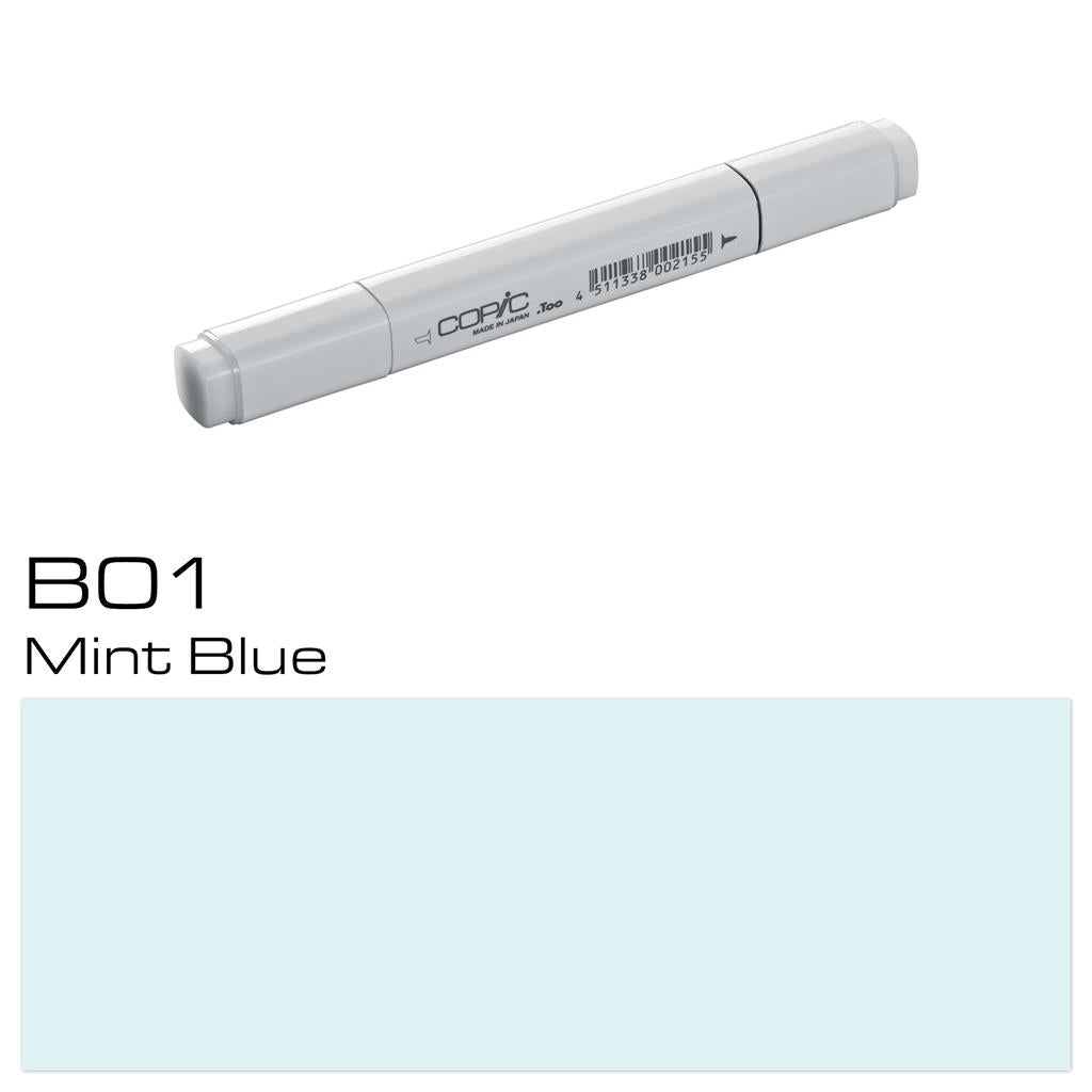 Copic Classic Marker Pen Mint Blue (B01)