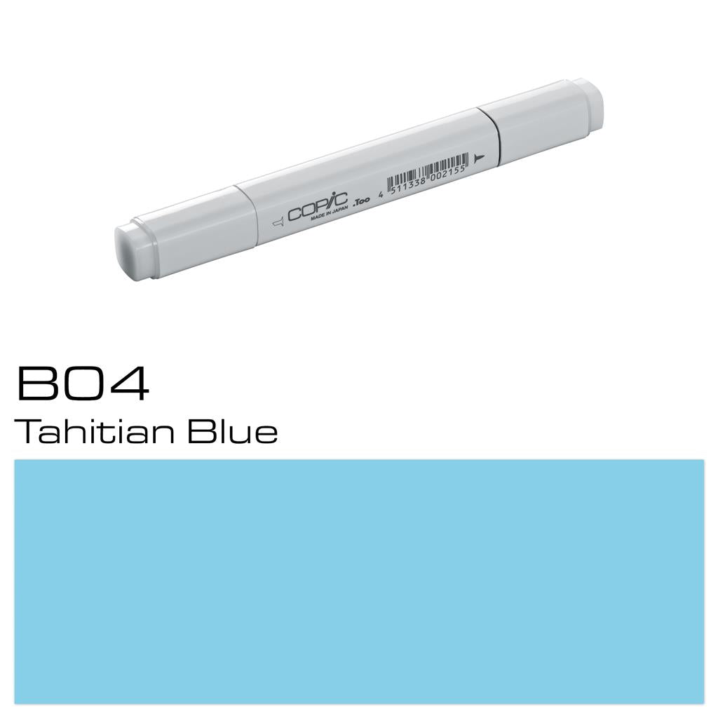 Copic Classic Marker Pen Tahitian Blue (B04)