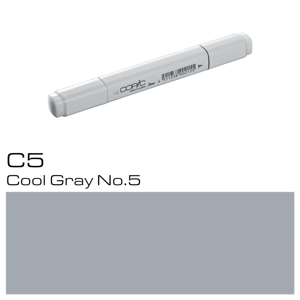 Copic Classic Marker Pen Cool Gray No. 5 (C5)