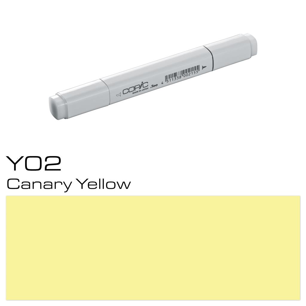 Copic Classic Marker Pen Canary Yellow (Y02)