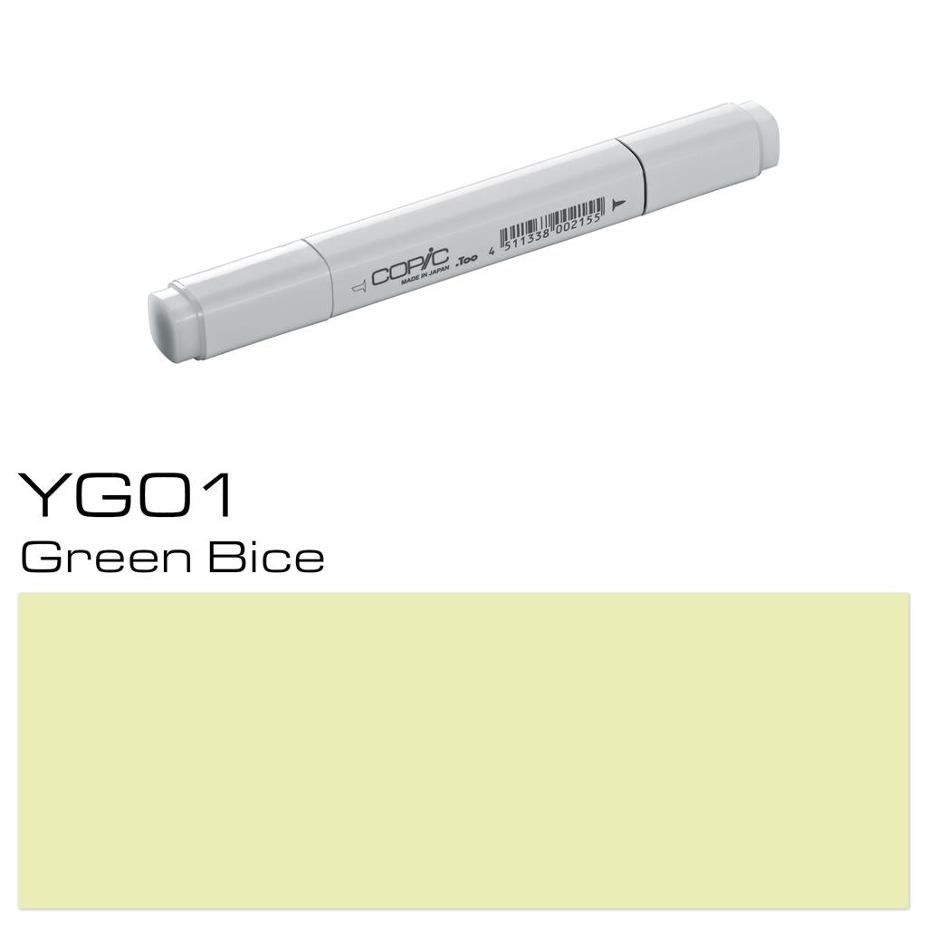Copic Classic Marker Pen Green Bice (YG01)