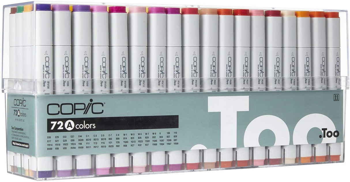 Copic Classic Marker Pen Set 1 (72pc)