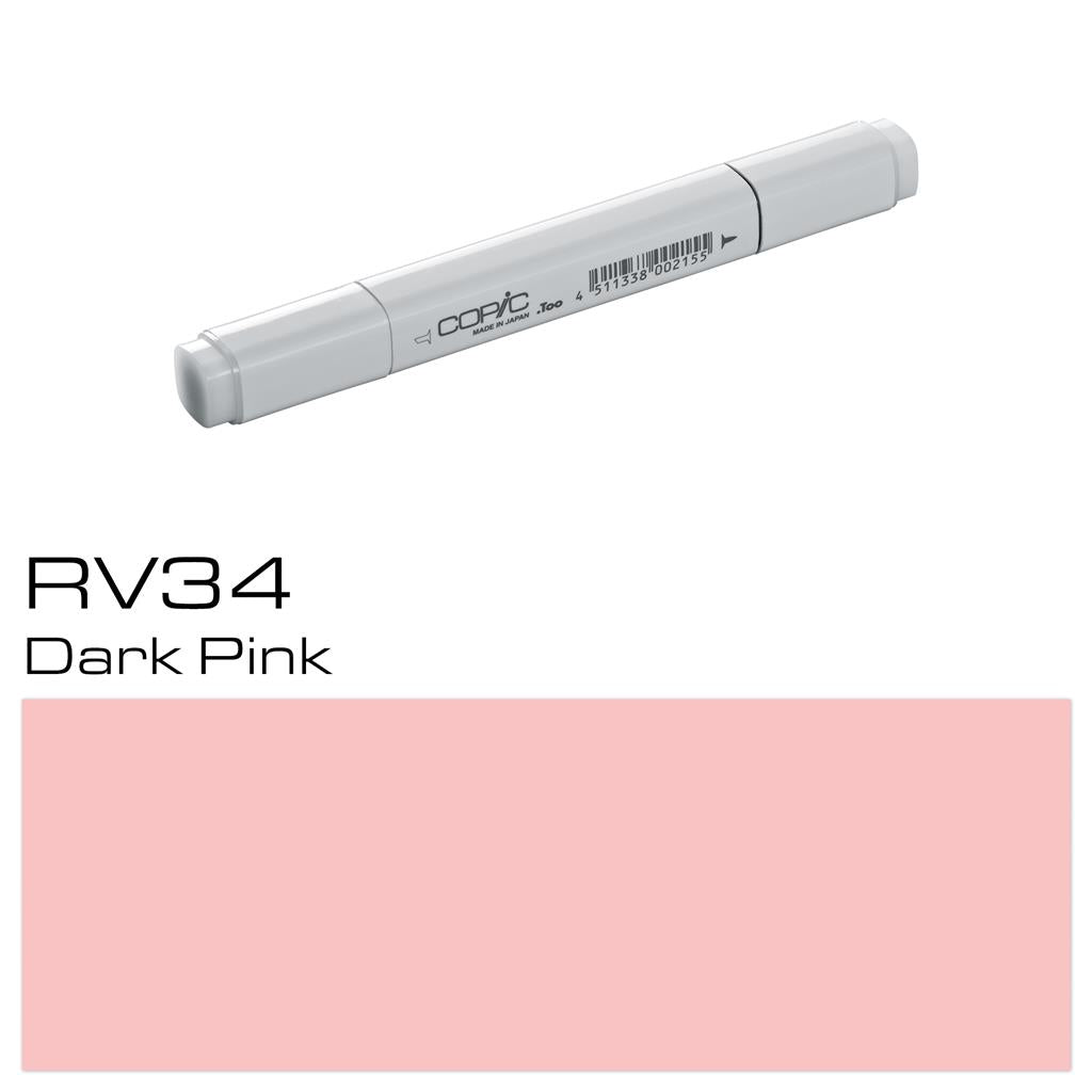 Copic Classic Marker Pen Dark Pink (RV34)