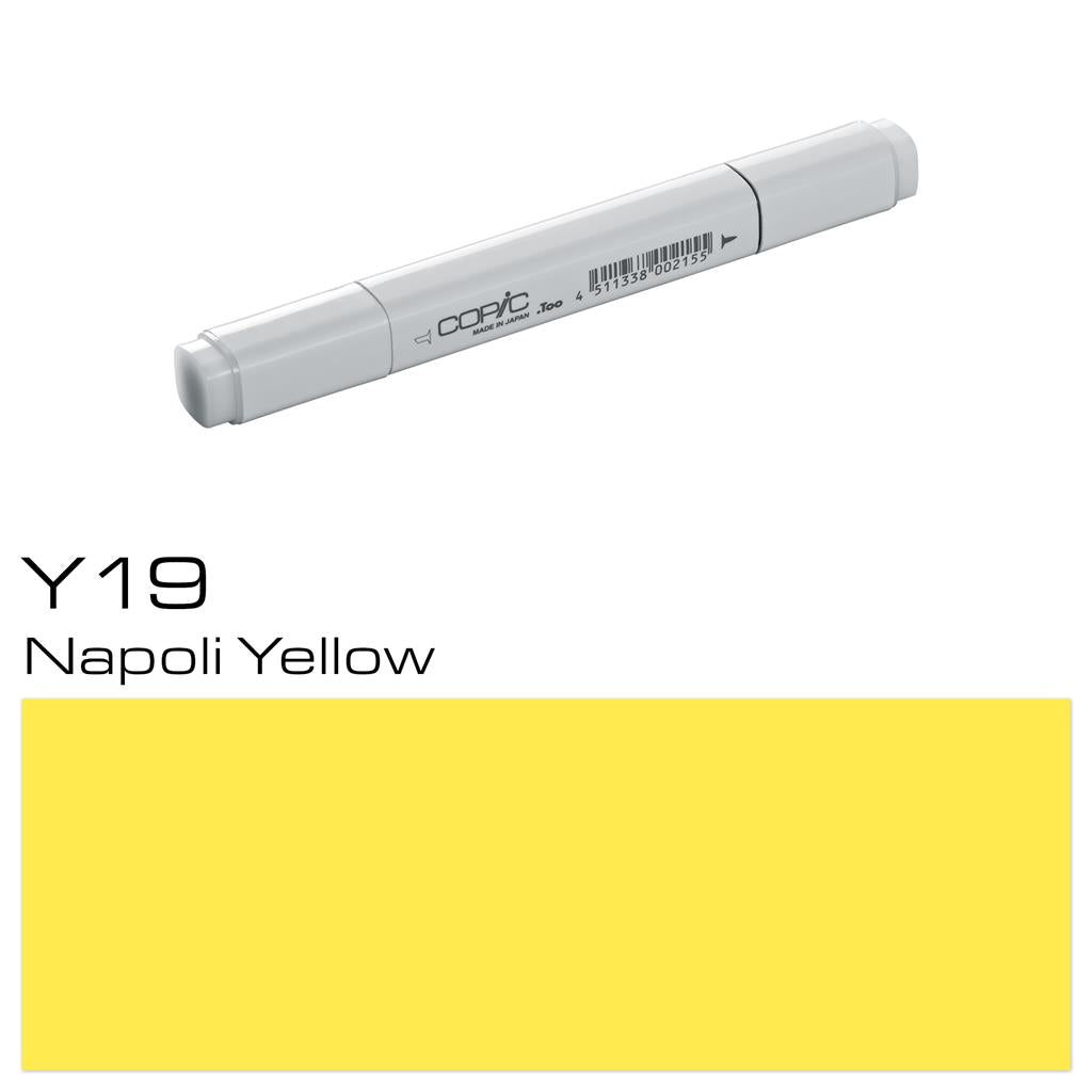 Copic Classic Marker Pen Napoli Yellow (Y19)