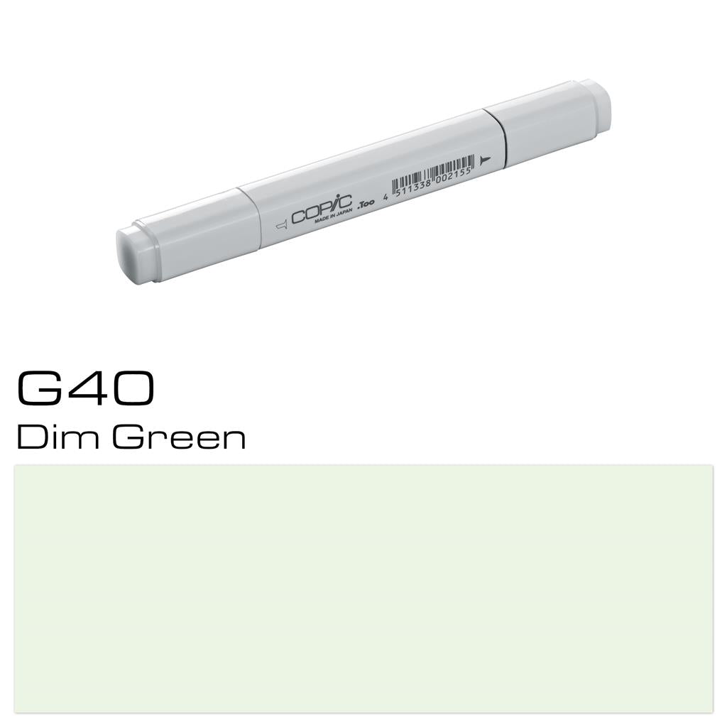 Copic Classic Marker Pen Dim Green (G40)