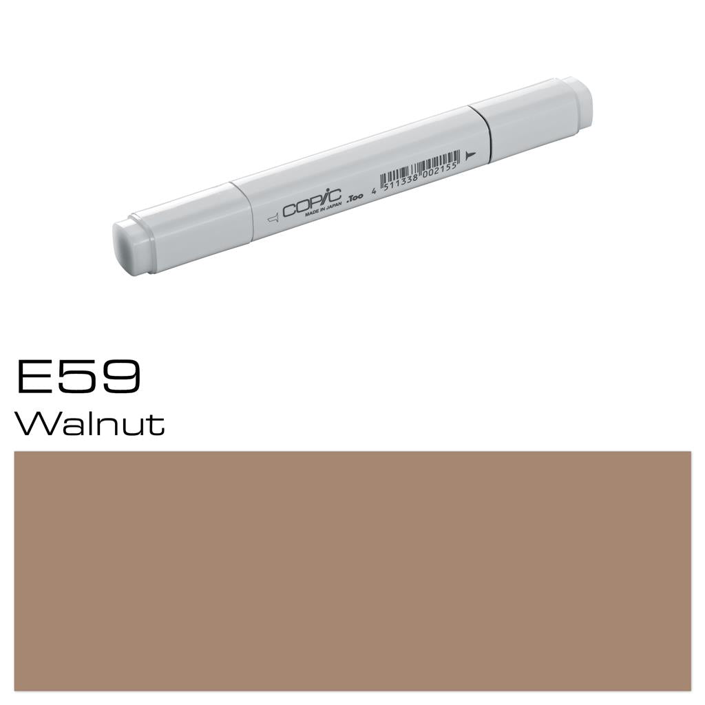 Copic Classic Marker Pen Walnut (E59)