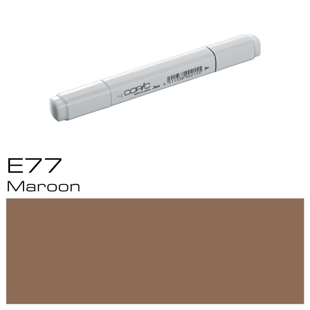 Copic Classic Marker Pen Maroon (E77)