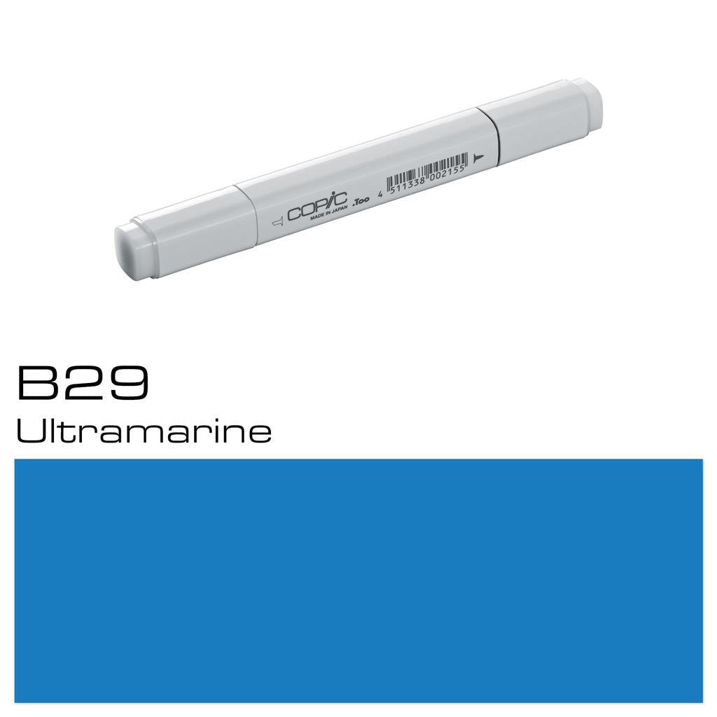 Copic Classic Marker Pen Ultramarine (B29)