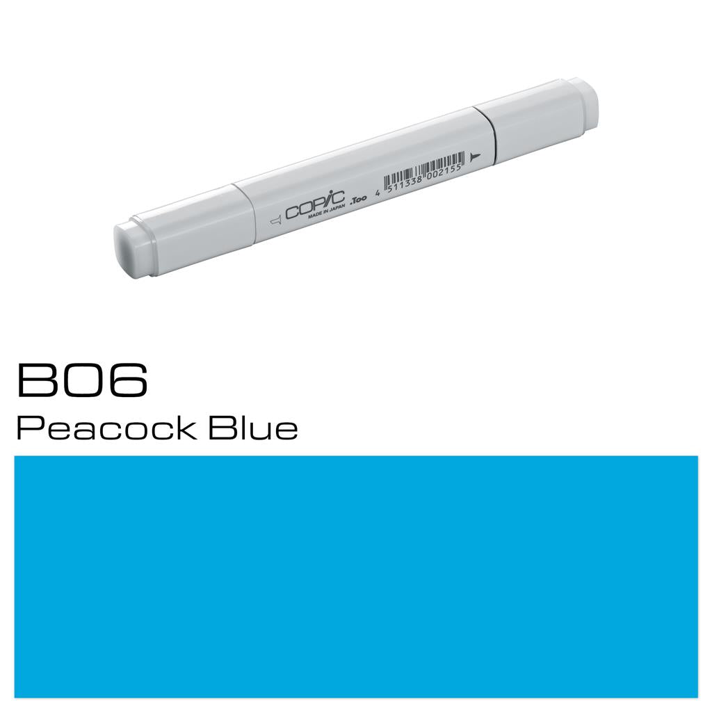 Copic Classic Marker Pen Peacock Blue (B06)