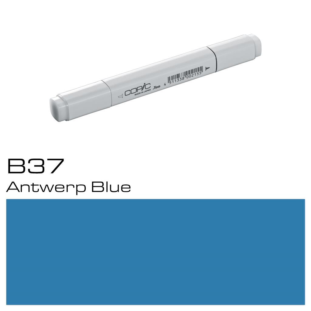 Copic Classic Marker Pen Antwerp Blue (B37)