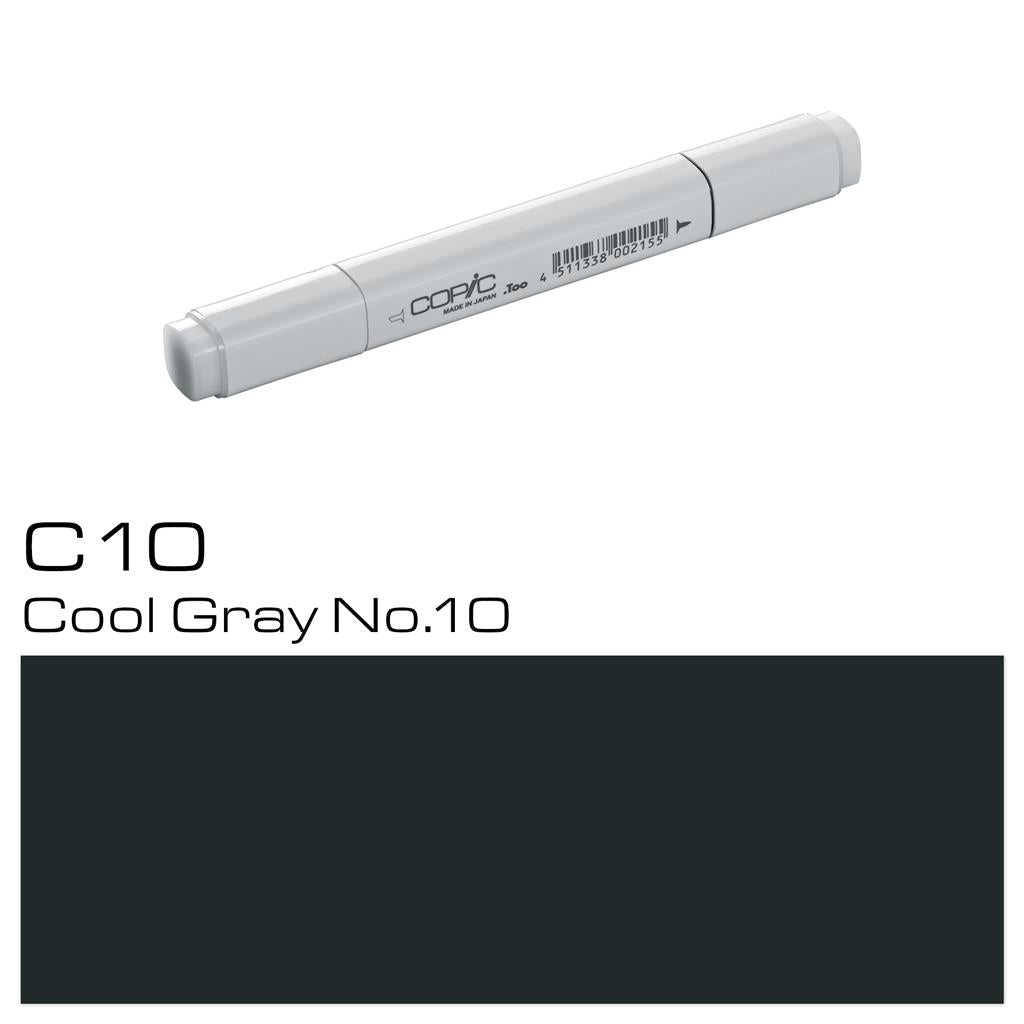 Copic Classic Marker Pen Cool Gray No. 10 (C10)