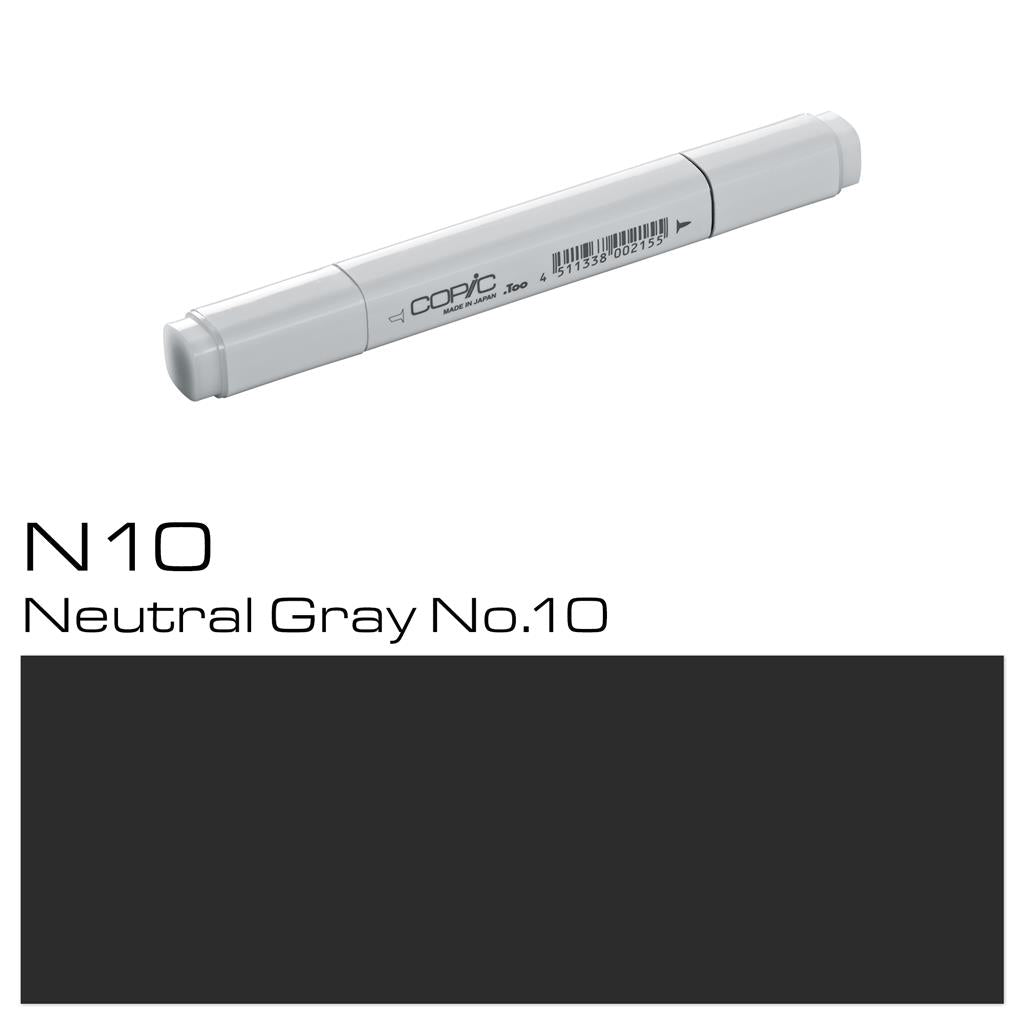 Copic Classic Marker Pen Neutral Gray No. 10 (N10)