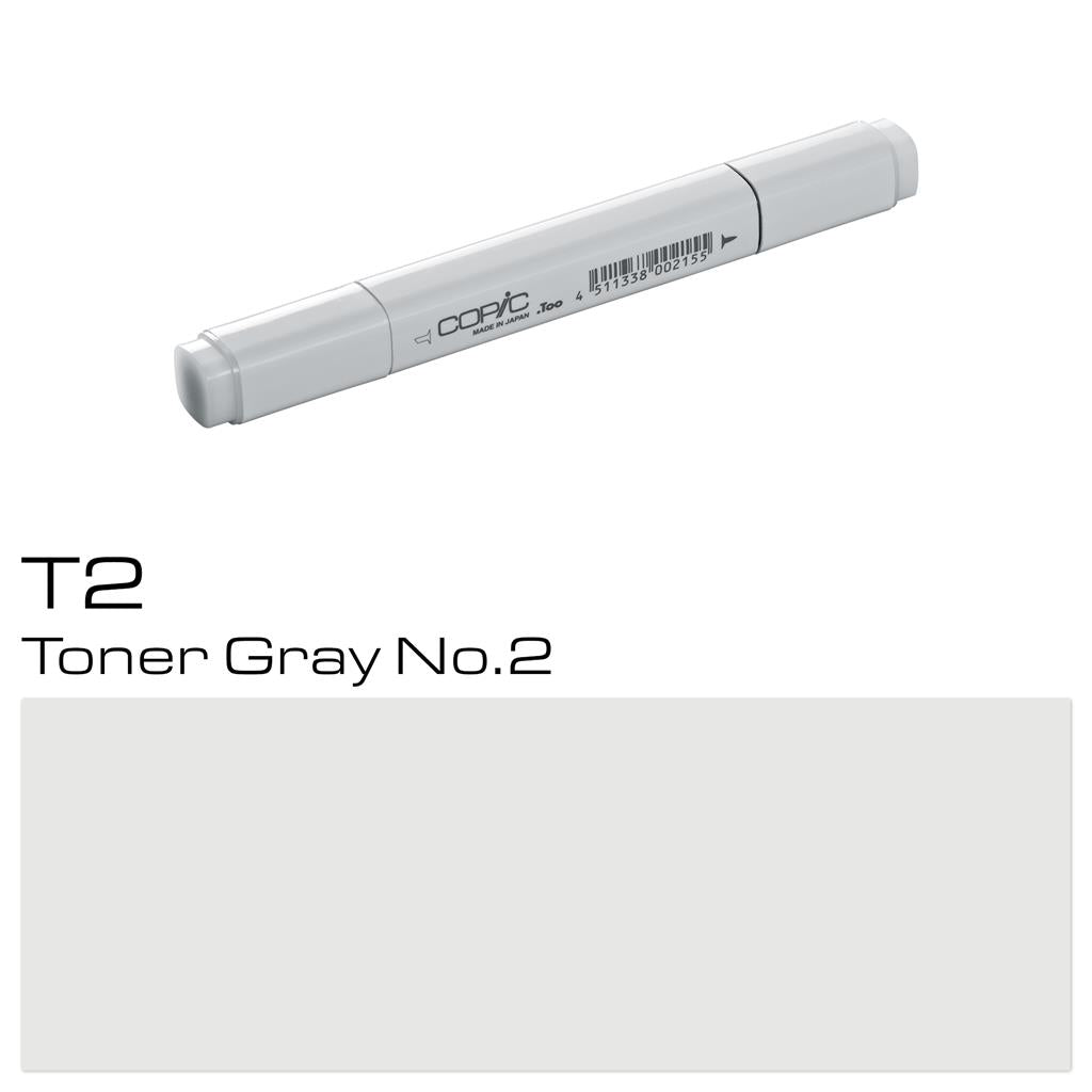Copic Classic Marker Pen Toner Gray No. 2 (T2)