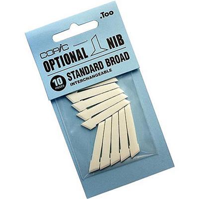 Copic Marker Pen Spare Nibs Standard Broad (10pk)