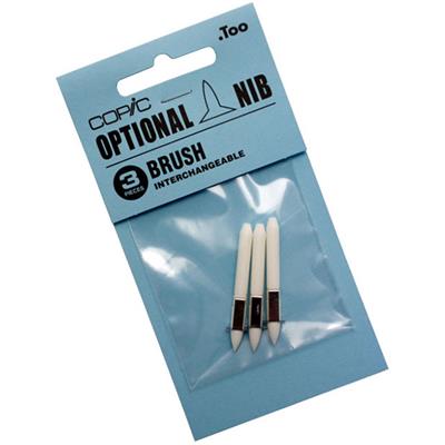 Copic Marker Pen Spare Nibs Brush (3pk)
