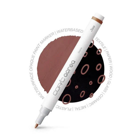 Copic Acrea Paint Marker Pen - Sepia