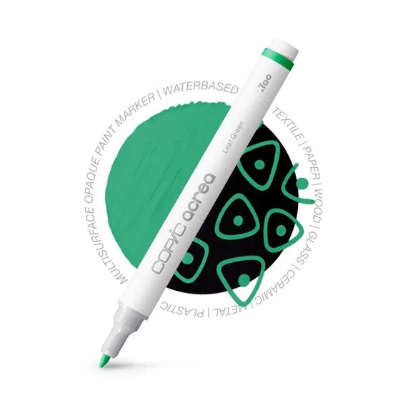 Copic Acrea Paint Marker Pen - Leaf Green
