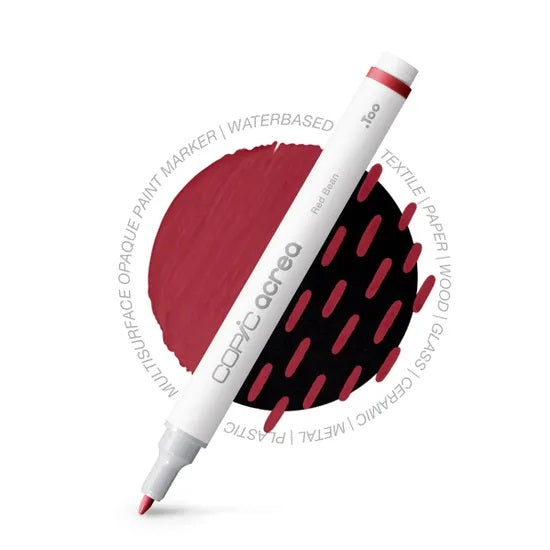 Copic Acrea Paint Marker Pen - Red Bean