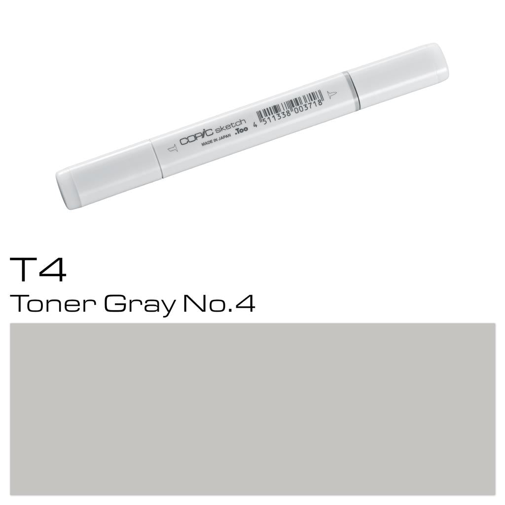 Copic Sketch Marker Pen Toner Gray No. 4 (T4)