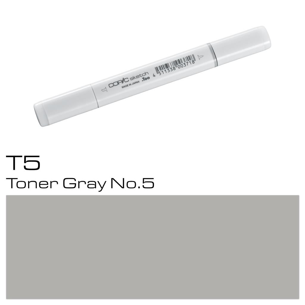 Copic Sketch Marker Pen Toner Gray No. 5 (T5)