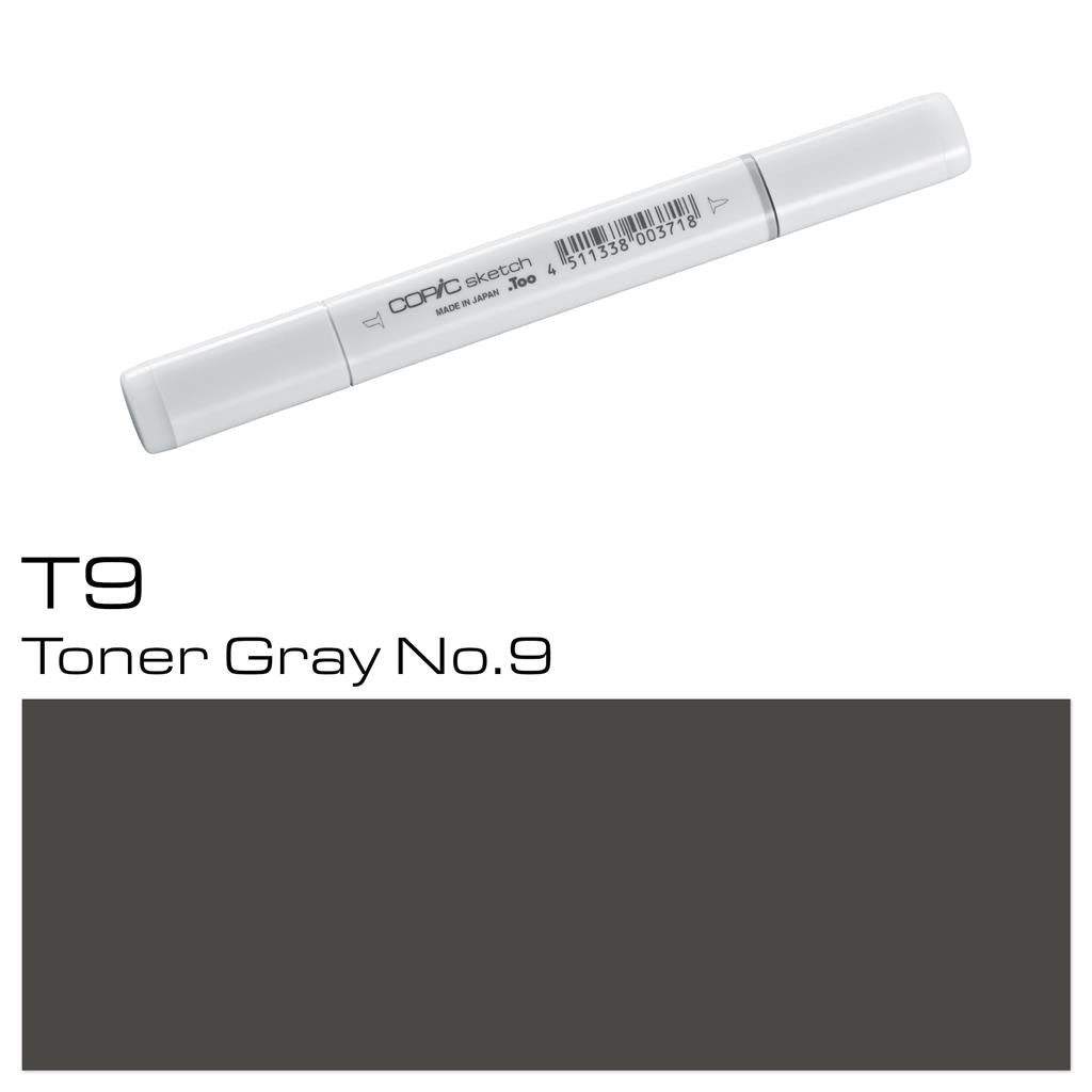 Copic Sketch Marker Pen Toner Gray No. 9 (T9)