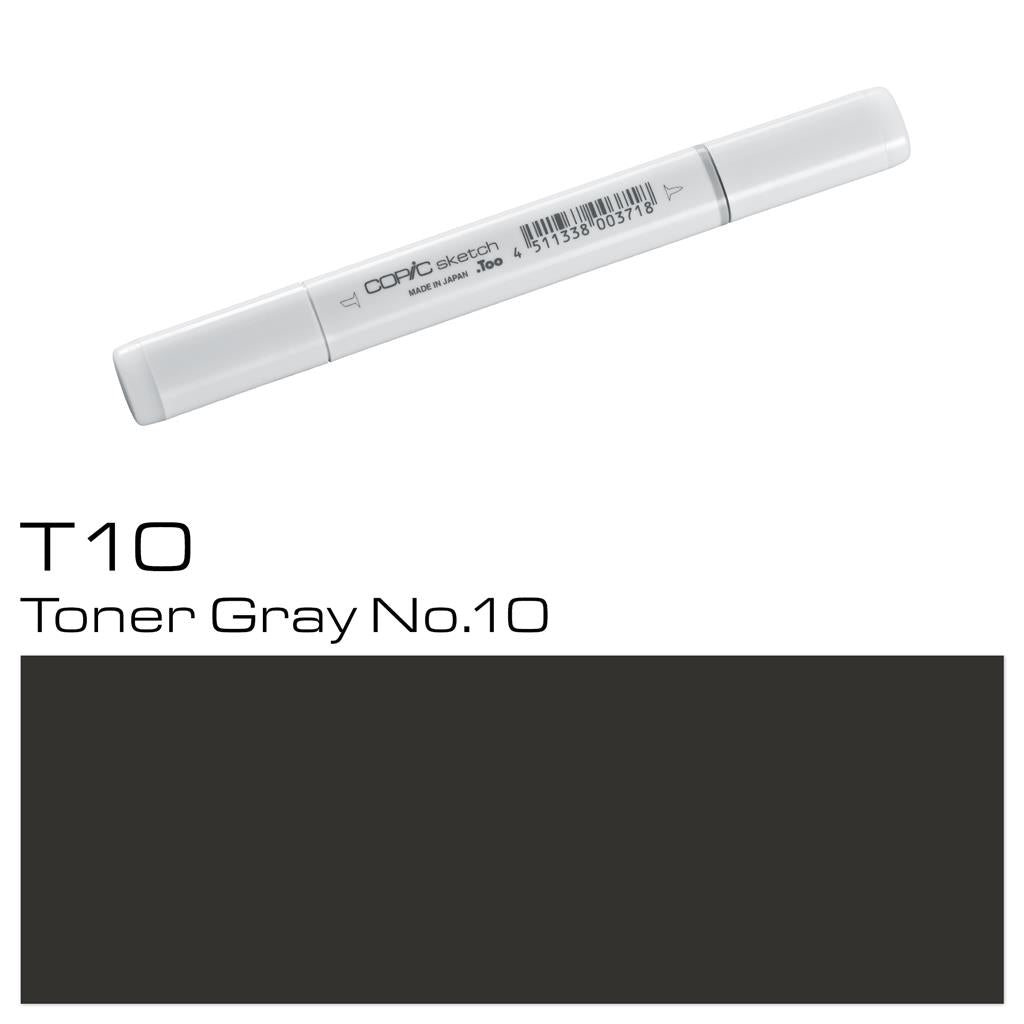 Copic Sketch Marker Pen Toner Gray No. 10 (T10)