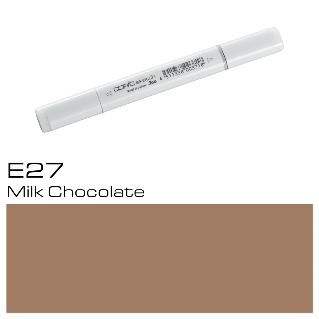 Copic Sketch Marker Pen Milk Chocolate (E27)