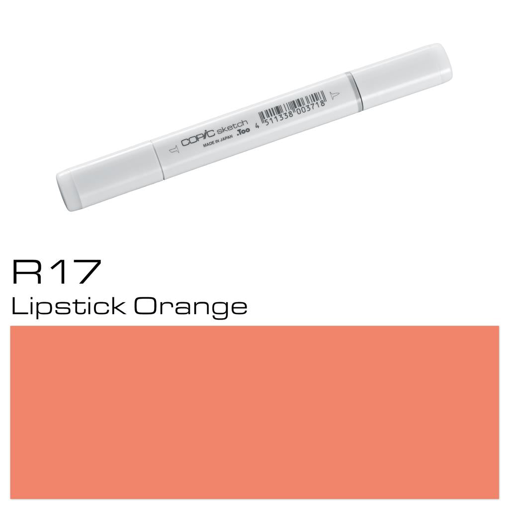 Copic Sketch Marker Pen Lipstick Orange (R17)