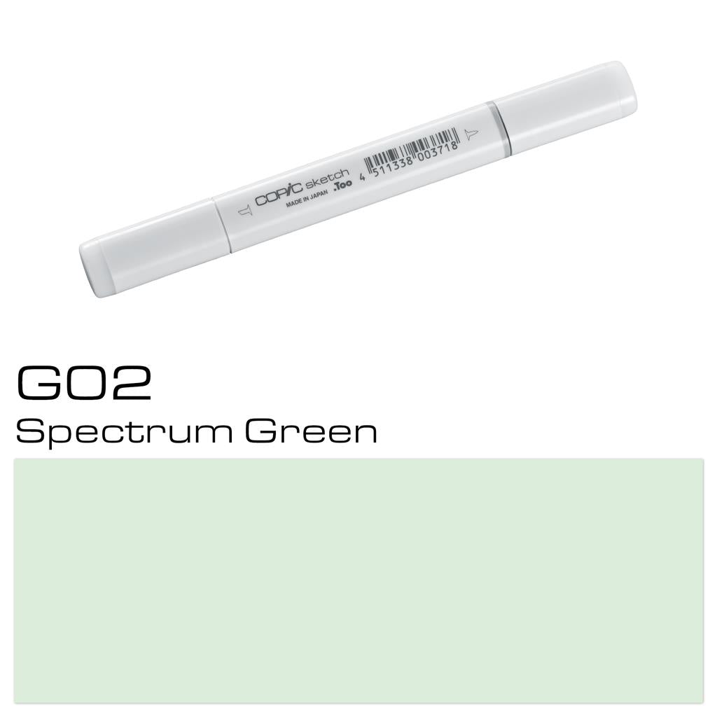 Copic Sketch Marker Pen Spectrum Green (G02)