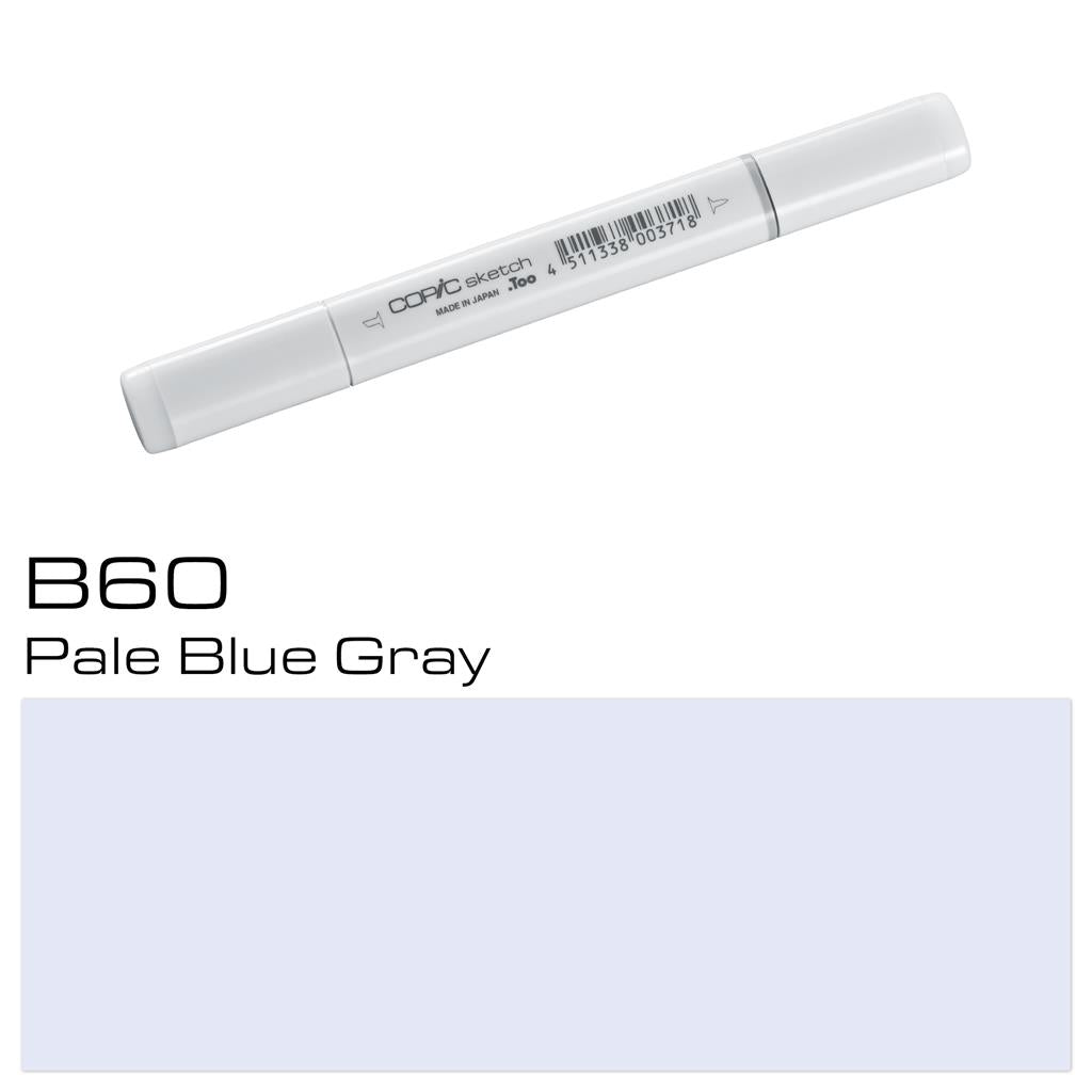 Copic Sketch Marker Pen Pale Blue Gray (B60)