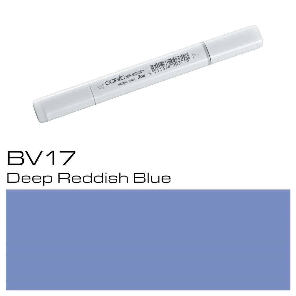 Copic Sketch Marker Pen Deep Reddish Blue (BV17)
