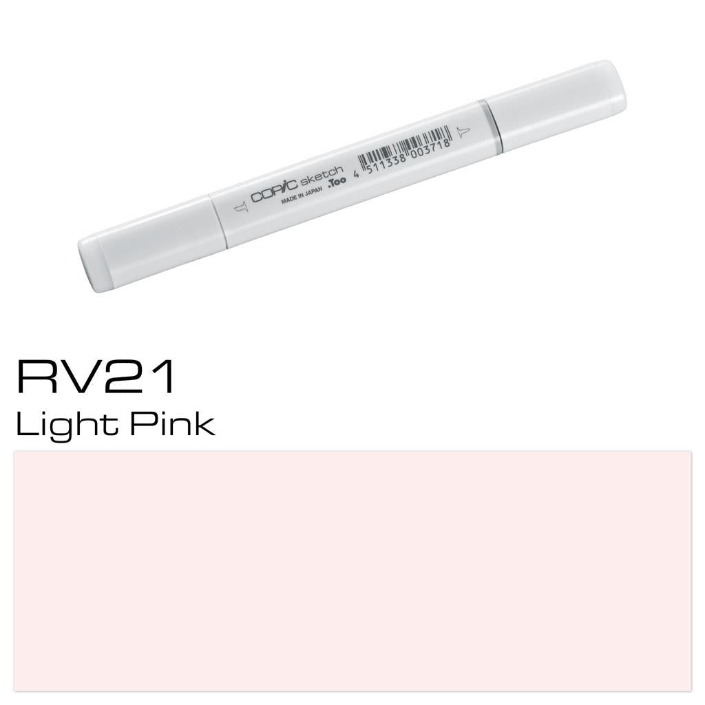 Copic Sketch Marker Pen Light Pink (RV21)