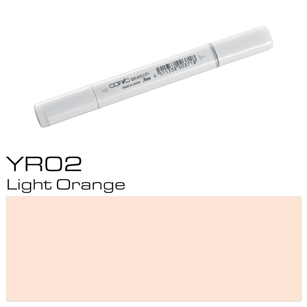 Copic Sketch Marker Pen Light Orange (YR02)