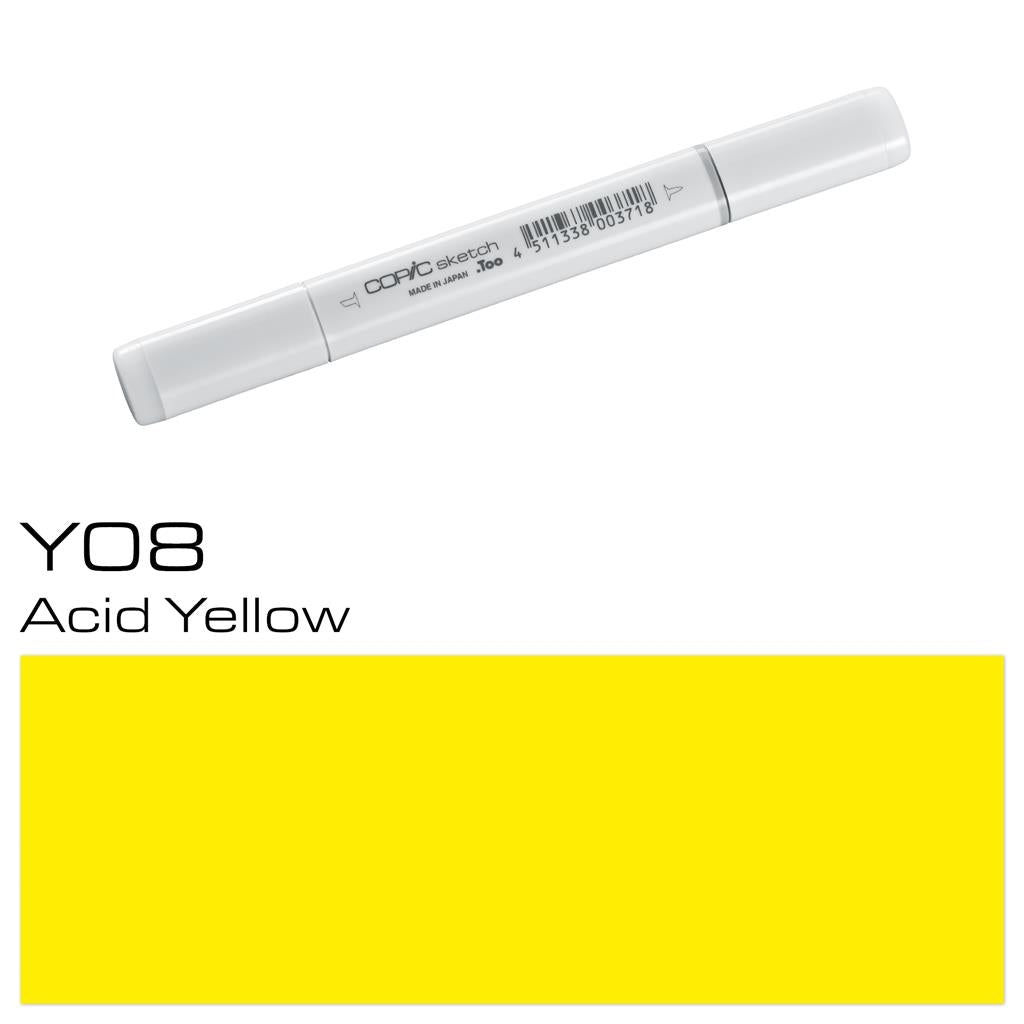 Copic Sketch Marker Pen Acid Yellow (Y08)