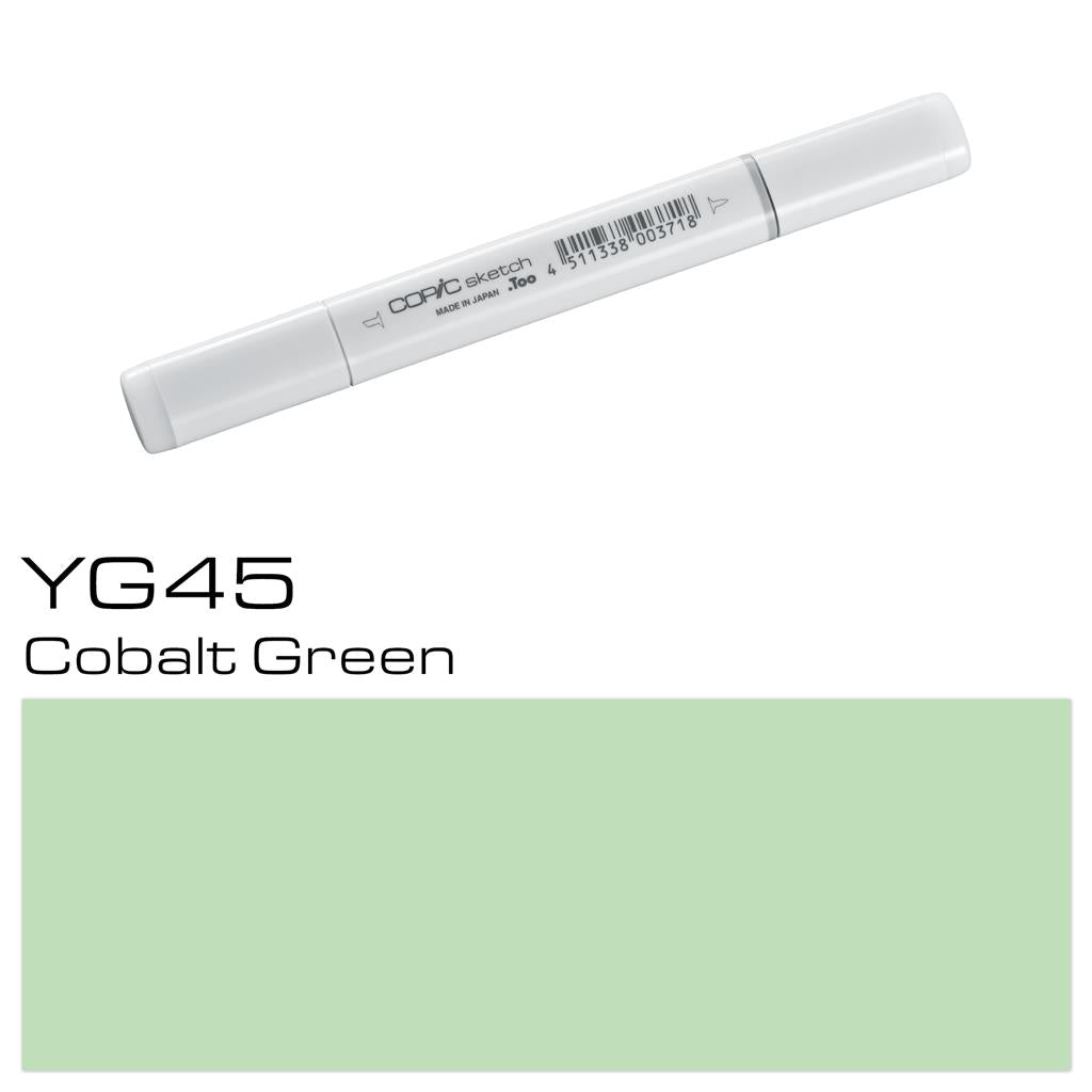 Copic Sketch Marker Pen Cobalt Green (YG45)