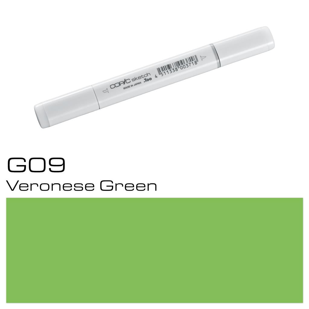 Copic Sketch Marker Pen Veronese Green (G09)