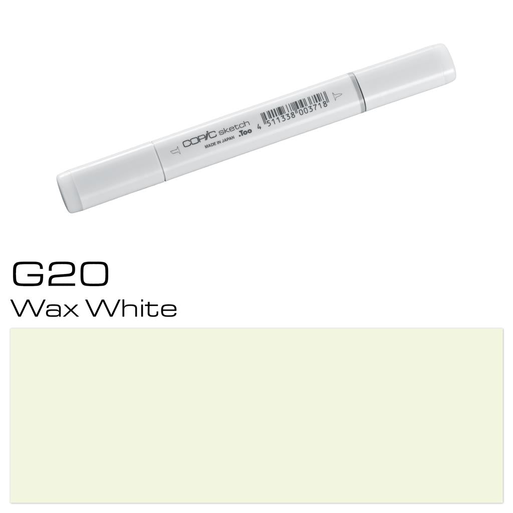 Copic Sketch Marker Pen Wax White (G20)