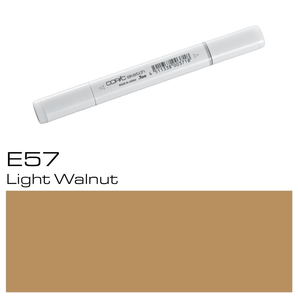 Copic Sketch Marker Pen Light Walnut (E57)
