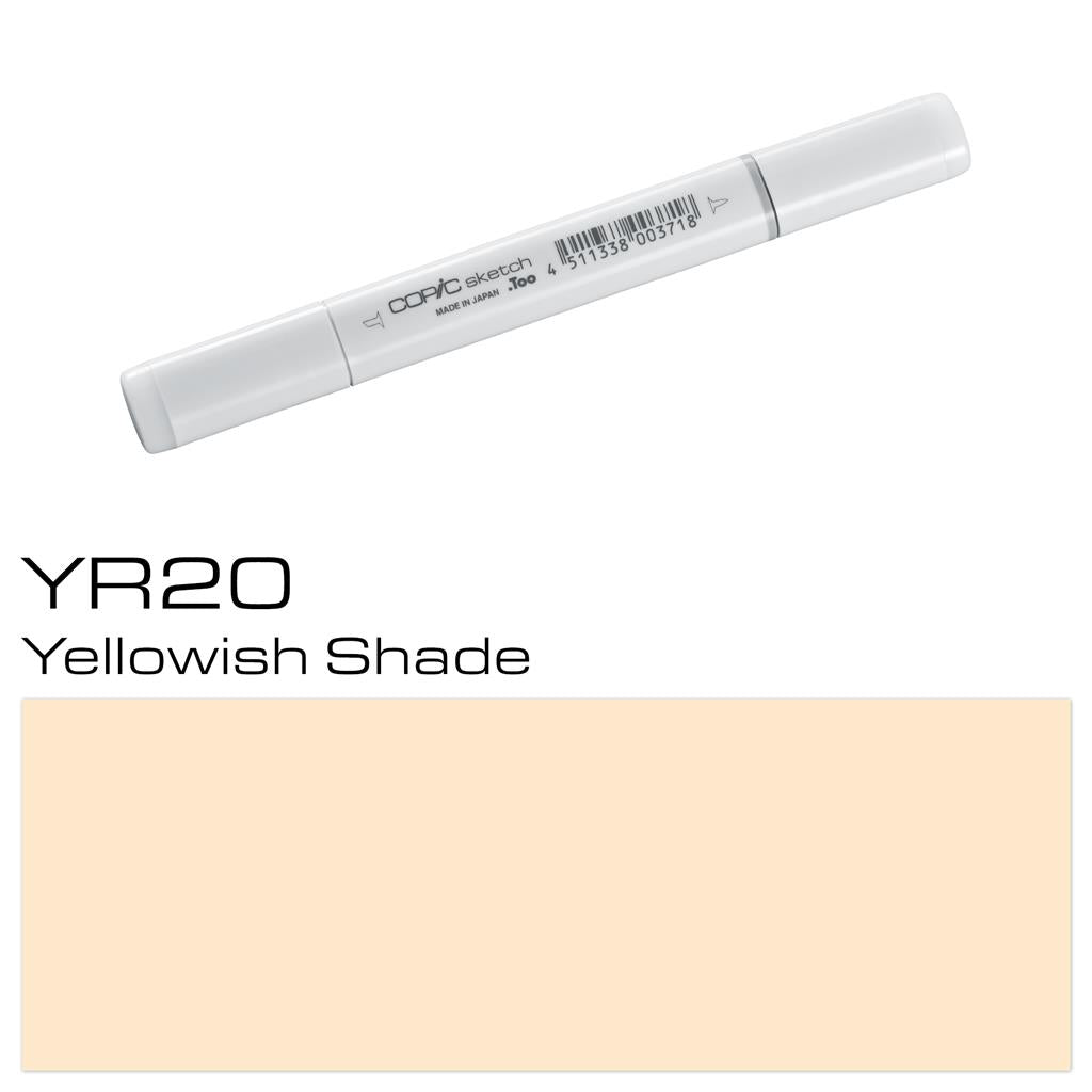 Copic Sketch Marker Pen Yellowish Shade (YR20)