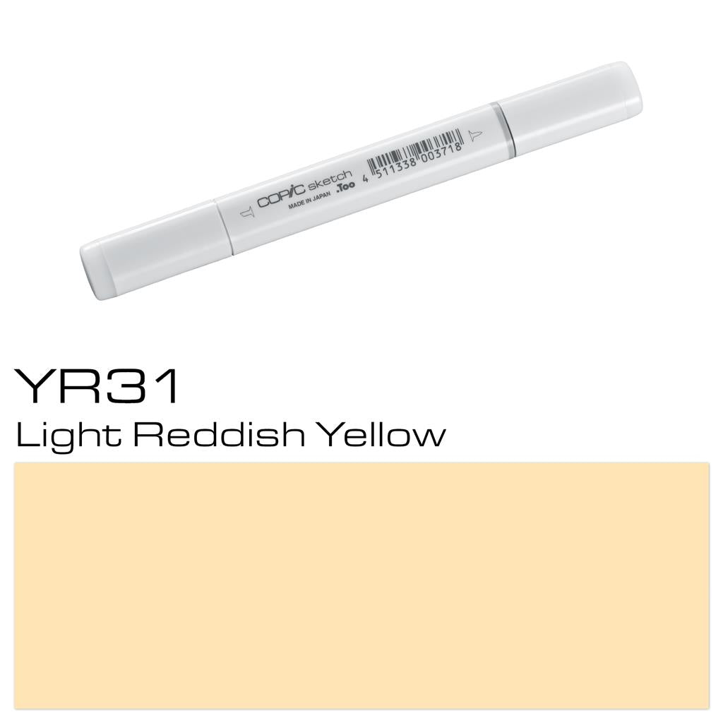 Copic Sketch Marker Pen Light Reddish Yellow (YR31)